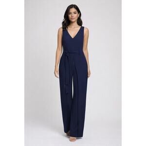 antonio melani navy jumpsuit size 14